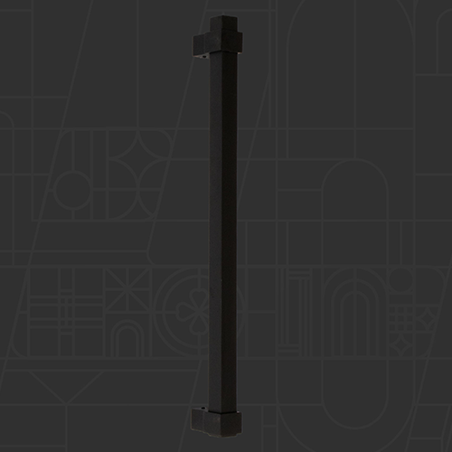 دستگیره ورودی ایستاده - 10PH plus Series - Black