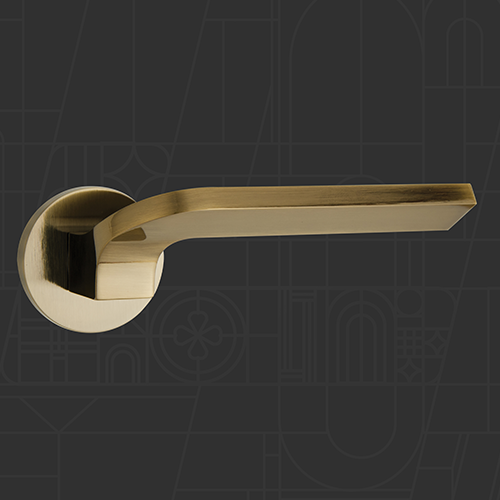 دستگیره اتاقی (رزت) - 15R Series - Satin Gold
