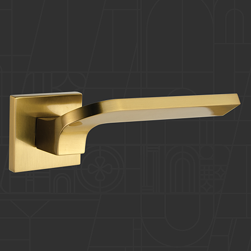 دستگیره اتاقی (رزت) - 16R Series - Satin Gold