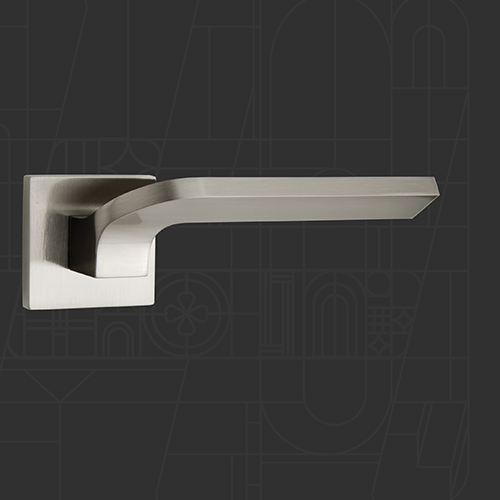 دستگیره اتاقی (رزت) - 16R Series - Satin Nickel