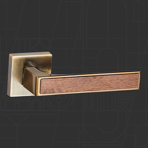 دستگیره اتاقی (رزت) - 18R Series - Polished Gold