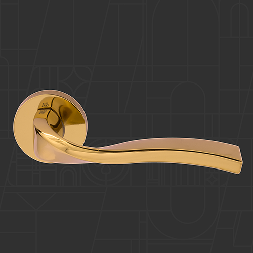 دستگیره اتاقی (رزت) - 20R Series - Polished Gold