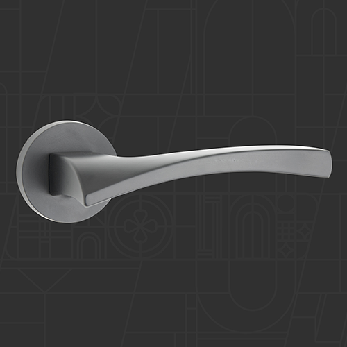 دستگیره اتاقی (رزت) - 80R Series - Gray