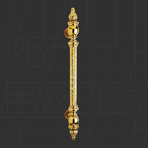 دستگیره ورودی ایستاده - 80PH Series - Polished Gold
