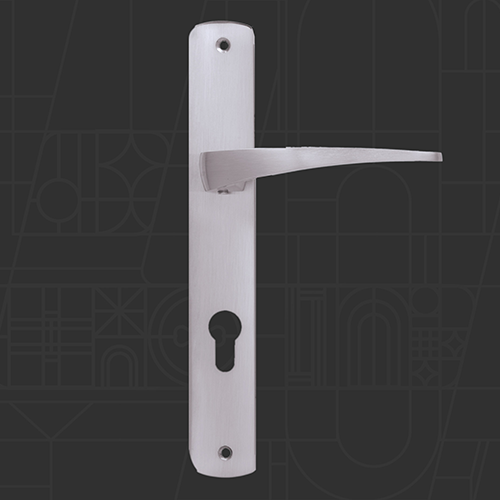 دستگیره اتاقی (پلاک) - 90P Series - Satin Nickel