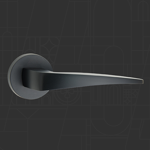دستگیره اتاقی (رزت) - 90R Series - black