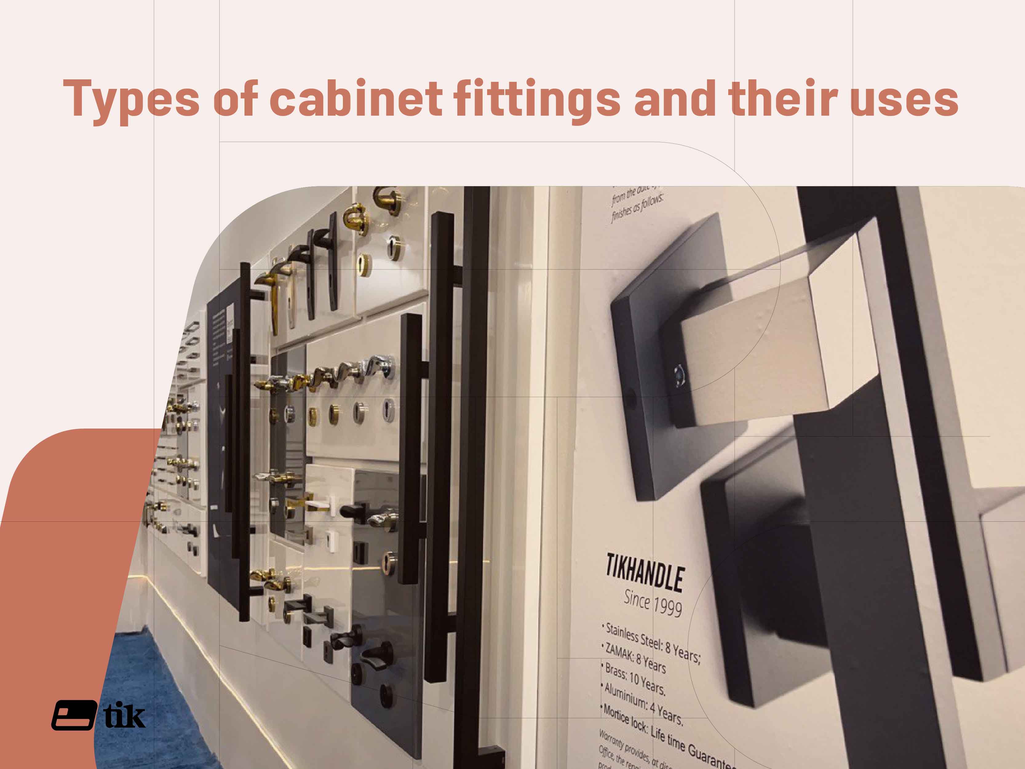 Types of Cabinet Hardware and Their Uses